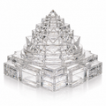 2 Inch Sphatik Shri Yantra (Kamal Shri Yantra) – Energized Crystal for Wealth & Prosperity