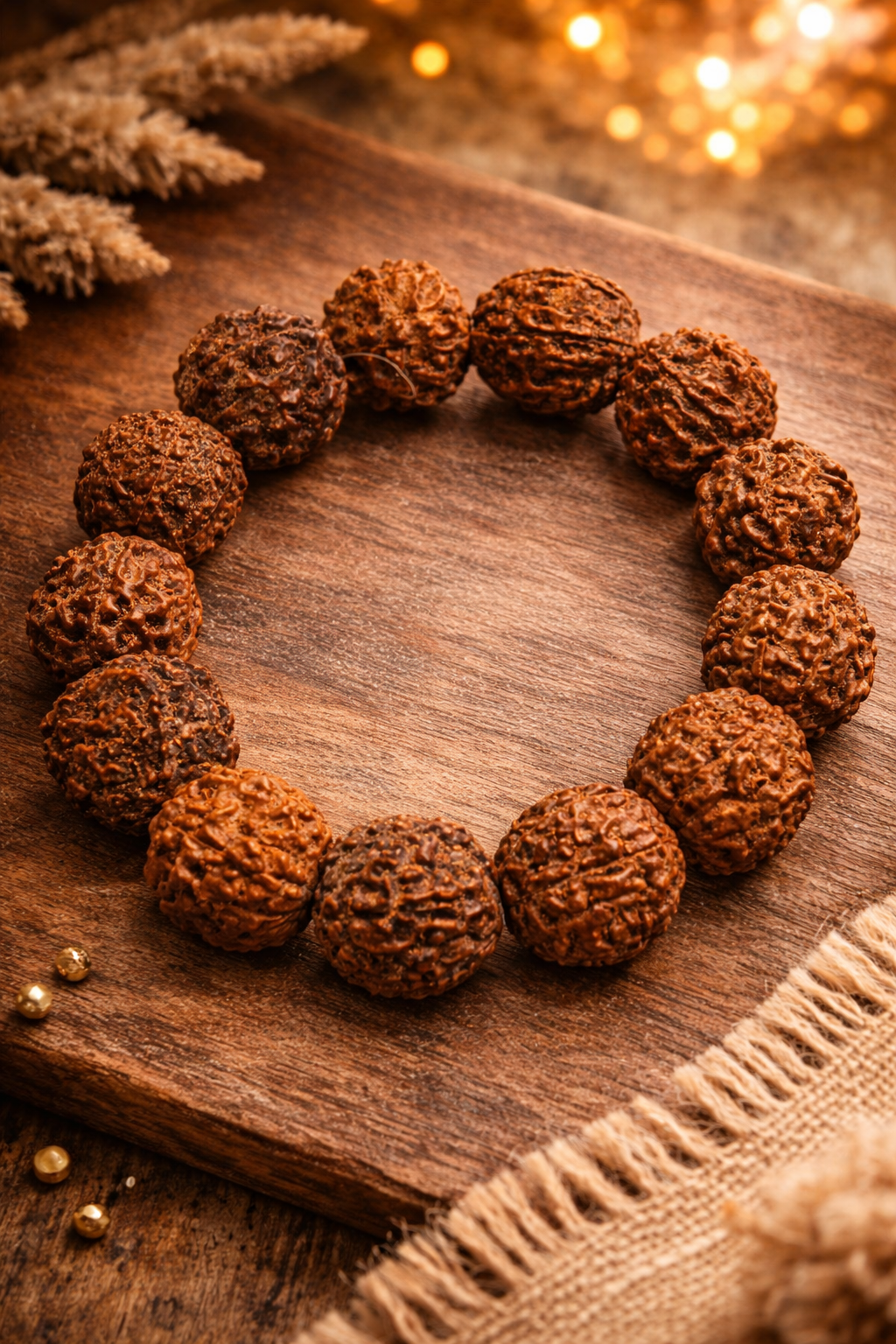 12mm Rudraksha Bracelet
