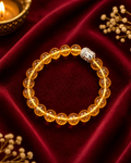 Natural Citrine Bracelet for Wealth & Success – Original Money Attraction Crystal Bracelet | Prosperity, Abundance & Positive Energy Bracelet